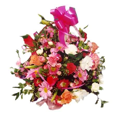 florists basket arrangements